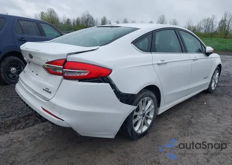 2019 Ford Fusion Hybrid Se from USA, damaged, VIN 3FA6P0LU7KR106040